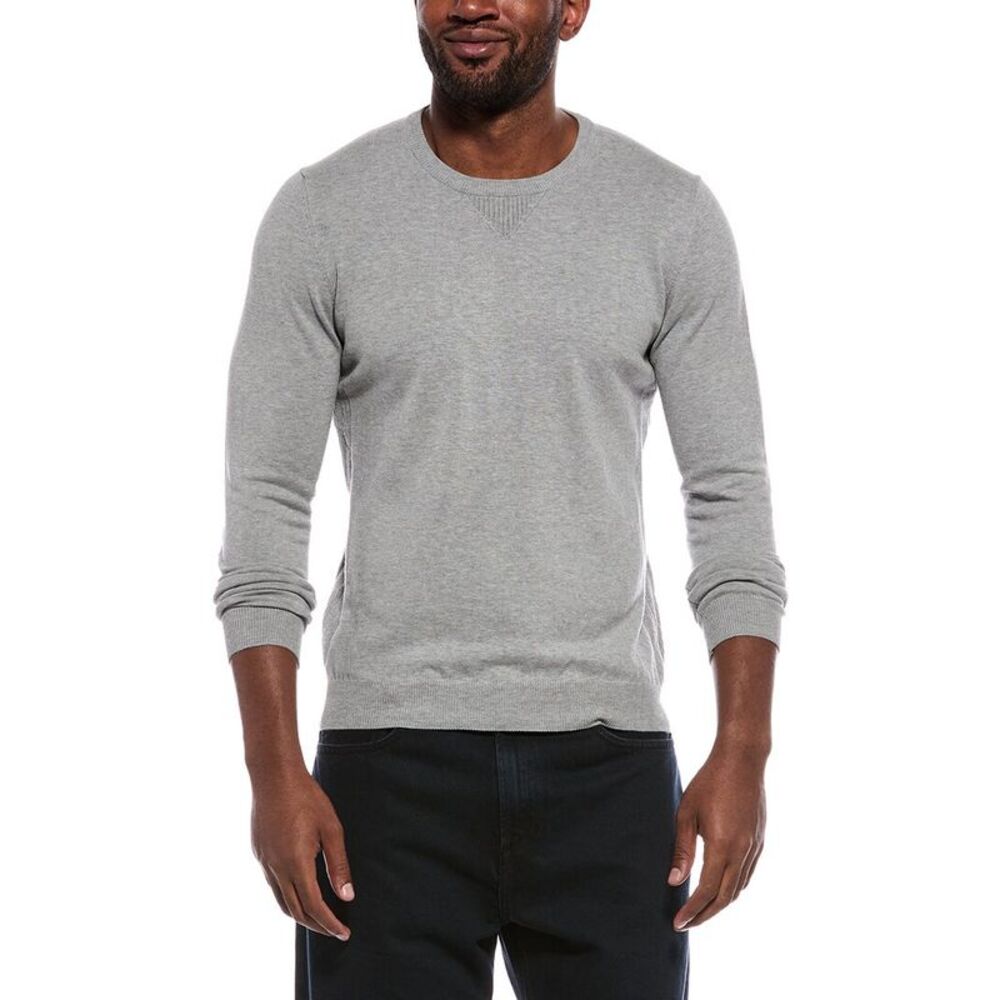 Slowear Mens Crewneck Sweater, Grey